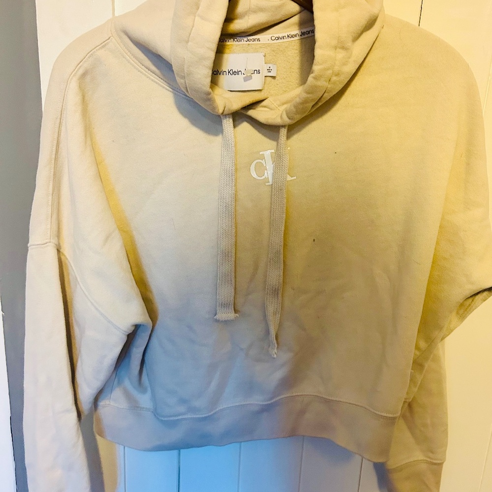 Calvin Klein cropped Hoodie